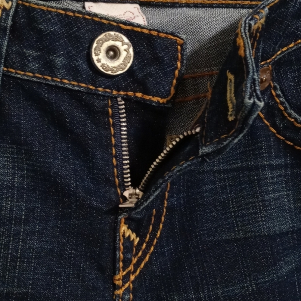🔴SOLD🔴🆕️ 👖HTF True Religion👖 - Gin & Juice Becky Big T Bootcut Jean - Picture 7 of 16